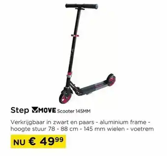 Step move scooter 15mm