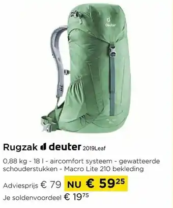 Rugzak deuter 2019leaf