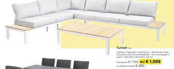 Molecule Tuinset tori aanbieding