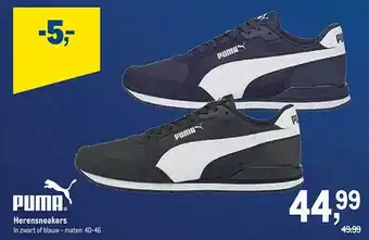 Makro Puma herensneakers aanbieding