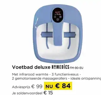 Molecule Voetbad deluxe homedics fm-90eu aanbieding