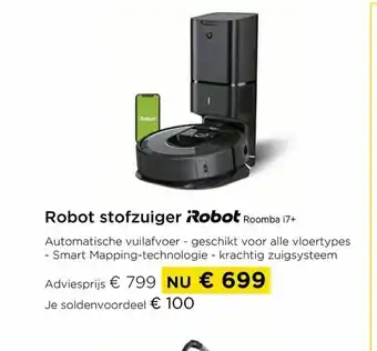 Molecule Robot stofzuiger robot roomba i7+ aanbieding