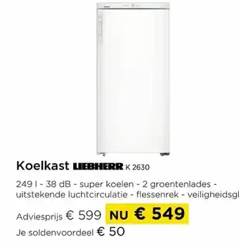 Koelkast Liebherr k 2630