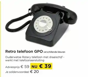 Retro telefon gpo