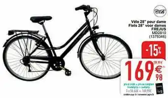 Cora Vélo 28`` pour dame flets 28`` voor dames frejus md2810 aanbieding