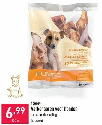 ALDI Varkensoren voor honden aanbieding