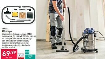 ALDI Einhell alleszuiger aanbieding