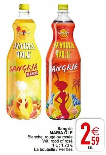 Cora Sangria maria ole aanbieding