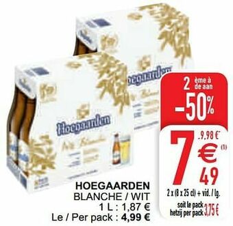 Cora Hoegaarden blanche - wit aanbieding