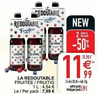 Cora La redoutable fruitée - fruitig aanbieding