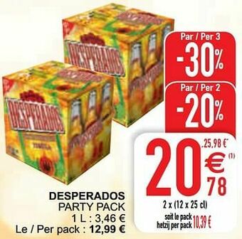Desperados party pack