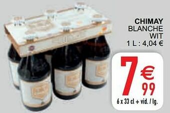 Cora Chimay blanche wit aanbieding