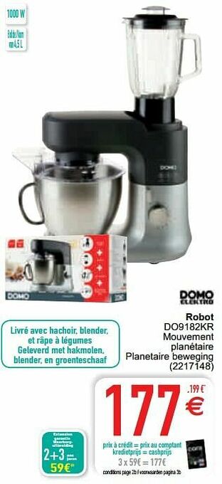 Cora Domo elektro robot do9182kr aanbieding