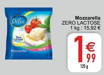 Cora Mozzarella zero lactose aanbieding
