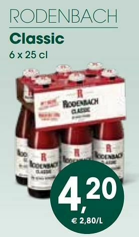 Prik en Tik Rodenbach classic aanbieding