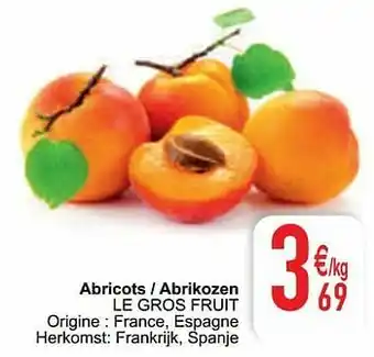 Cora Abricots - abrikozen le gros fruit aanbieding