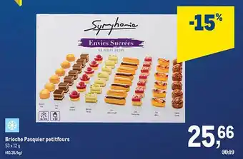 Makro Brioche pasquier petitfours aanbieding