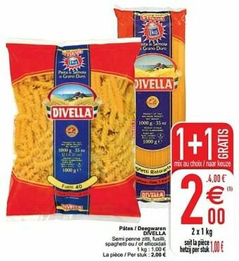 Pâtes - deegwaren divella