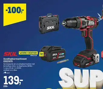 Skil accuklopboormachineset cd1e3070