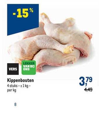 Makro Kippenbouten aanbieding