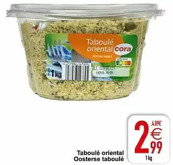 Taboulé oriental oosterse taboulé