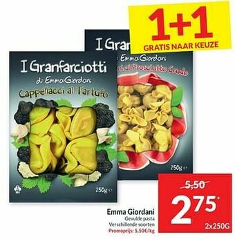 Intermarché Emma giordani gevulde pasta aanbieding