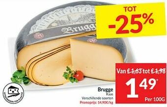 Intermarché Brugge kaas aanbieding