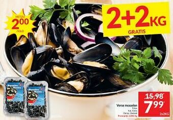 Intermarché Verse mosselen triton aanbieding