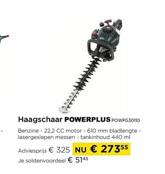 Molecule Haagschaar powerplus aanbieding