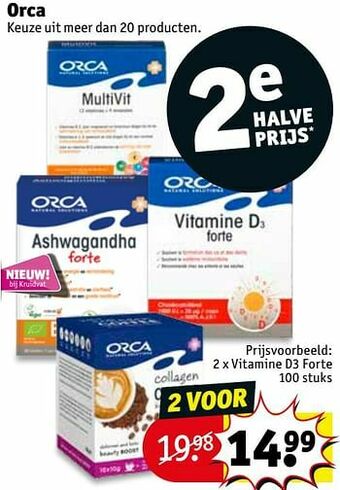 Kruidvat Vitamine d3 forte aanbieding