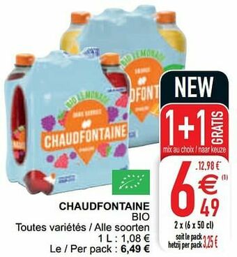 Chaudfontaine bio