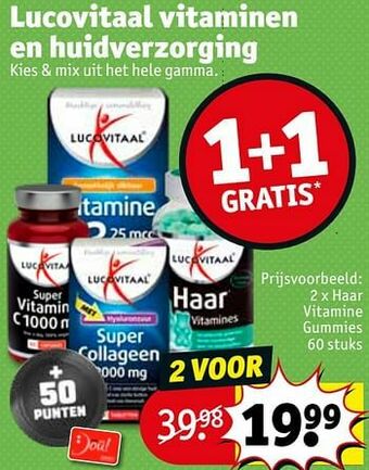 Kruidvat Haar vitamine gummies aanbieding