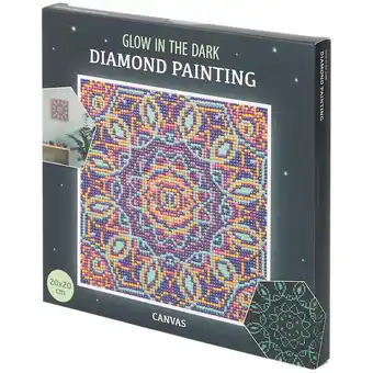 Action Glow-in-the-dark diamond painting aanbieding