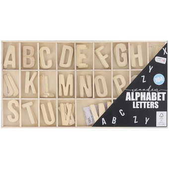 Action Craft sensations houten letters aanbieding