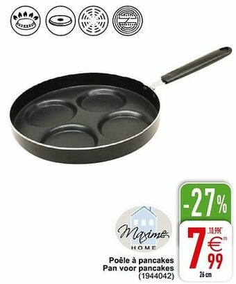 Cora Poêle à pancakes pan voor pancakes aanbieding
