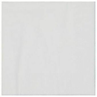 HEMA HEMA Servetten - 33 X 33 - Papier - Wit - 20 Stuks aanbieding