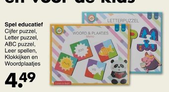 Wibra Spel educatief aanbieding