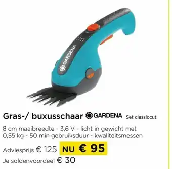 Molecule Gras buxusschaar gardena aanbieding