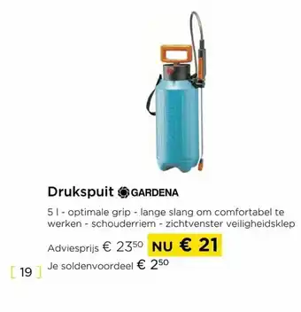 Molecule Drukspuit gardena aanbieding
