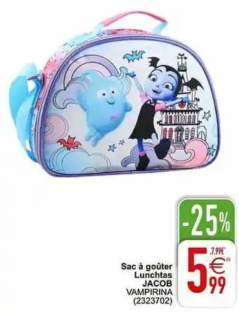 Cora Sac à goûter lunchtas jacob vampirina aanbieding