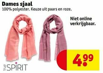 Kruidvat Dames sjaal aanbieding
