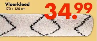 Wibra Vloerkleed 170 x 120 cm aanbieding