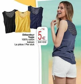 Cora Débardeur topje aanbieding