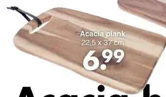 Wibra Acacia plank 22,5 x 37 cm aanbieding