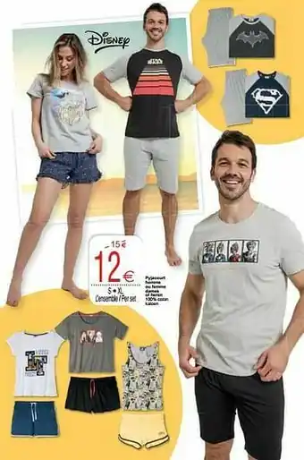 Cora Pyjacourt homme ou femme dames of heren aanbieding