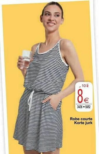 Cora Robe courte korte jurk aanbieding