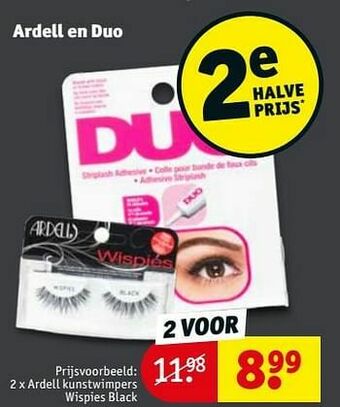 Kruidvat Ardell kunstwimpers wispies black aanbieding