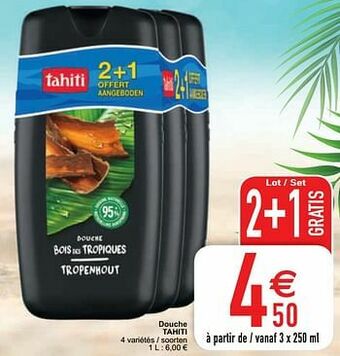 Cora Douche tahiti aanbieding