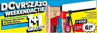 Kruidvat Rimmel professional wenkbrauwpotlood aanbieding