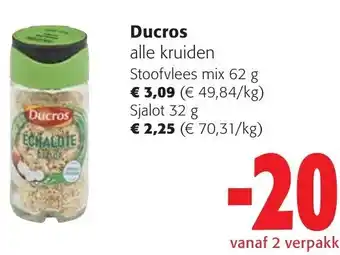 Ducros Sjalot 32g